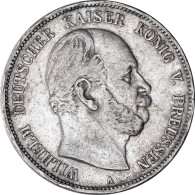 Allemagne-Royaume De Prusse Wilhelm 5 Mark 1875 Berlin - 2, 3 & 5 Mark Silver