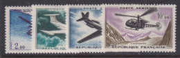 France, Scott C37-C40 (Yvert PA38-PA41), MHR - 1927-1959 Neufs