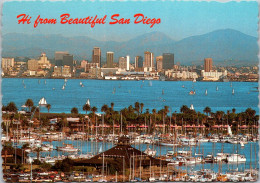 California San Diego Seen Across The Water - San Diego