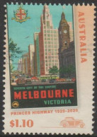 AUSTRALIA - USED - 2020 $1.10 100th Anniversary Of The Princes Highway - Melbourne, Victoria - Gebraucht