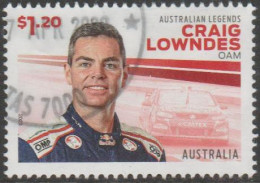 AUSTRALIA - USED - 2023 $1.20 Australian Legends Of Supercars - Craig Lowndes OAM - Oblitérés
