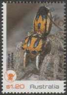 AUSTRALIA - USED - 2023 $1.20 Peacock Spiders - Maratus Purcellae - Yellow - Used Stamps