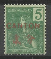 CANTON N° 36 NEUF*  CHARNIERE / Hinge / MH - Unused Stamps