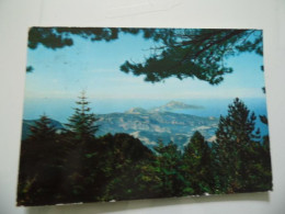 Cartolina  Viaggiata "MONTE FAITO Panorama Con Veduta Dell'Isola Di Capri" 1963 - Castellammare Di Stabia