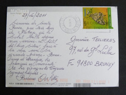 ESPAGNE ESPANA SPAIN AVEC YT 4281 PAPILLON BUTTERFLY MACHAON - MALLORCA SANTA PONCA MOULIN - Cartas & Documentos