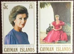 Cayman Islands 1988 Royal Visit MNH - Cayman Islands