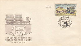 FDC CZECHOSLOVAKIA 1806 - Diligencias