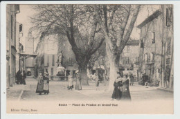 BESSE SUR ISSOLE - VAR - PLACE DU PRADON ET GRAND RUE - Besse-sur-Issole