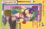 # France 1019  NAISSANCE 50u Lg1 12.99 Tres Bon Etat - 1999
