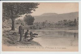 BESSE SUR ISSOLE - VAR - LE LAC ET MONTAGNE DE SAINT QUINIS - Besse-sur-Issole