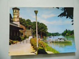 Cartolina Viaggiata  "TORINO Il Po E Il Borgo Medioevale" 1965 - Fiume Po