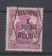 BELGIË - OBP - 1938 - PRE 334 (MOOI)(1 Type A) - MH* - Typos 1936-51 (Petit Sceau)