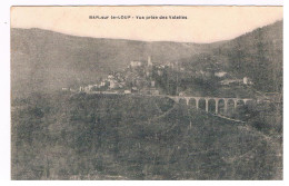 CPA BAR SUR LE LOUP Viaduc - Obras De Arte