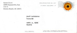 Auslands -Brief Von Wilmington Dewey Beach Mit Marke Global 2023 - Storia Postale