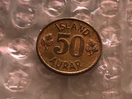 Münze Münzen Umlaufmünze  Island 50 Aurar 1970 - Iceland