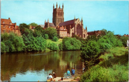 Worcester Cathedral And River Severn, Worcestershire - Worcester