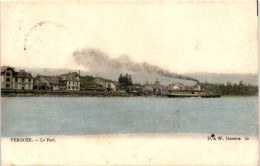 Versoix - Le Port * 27. 6. 1908 - Dampfschiff - Versoix