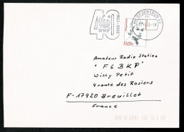 ALLEMAGNE Lettre Pour France 27.1.03 Oblitération Flamme 40è Anniversaire WWF Panda 1963-2003 + Indexations TTB - Lettres & Documents