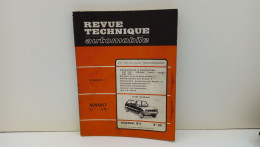 Renault 5 L Et TL - Revue Technique N°318 De Novembre 72 - Voitures