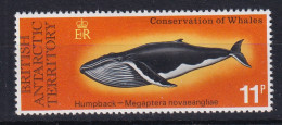 British Antarctic Territory: 1977   Whale Conservation   SG81   11p   MH  - Ongebruikt