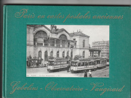 PARIS En Cartes Postales Anciennes  GOBELINS-OBSERVATOIRE-VAUGIRARD..format 21 Par 15cm Premiere Edition - Parijs
