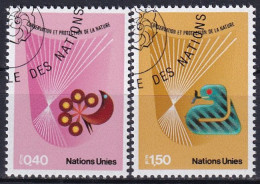 UNO GENF 1982 Mi-Nr. 109/10 O Used - Aus Abo - Used Stamps