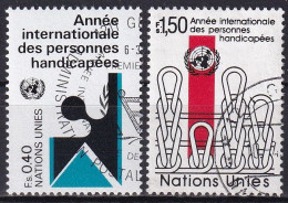 UNO GENF 1981 Mi-Nr. 97/98 O Used - Aus Abo - Used Stamps