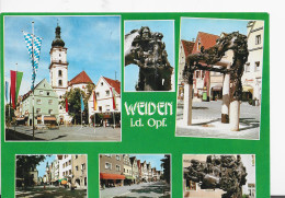 GERMANY ,WEIDEN ,ARHITECTURE ,CLOCK TOWER ,CHURCHES ,STATUES - Weiden I. D. Oberpfalz