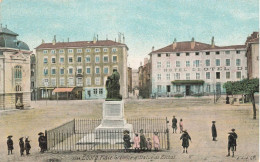 Bourg En Bresse * Place Grenette Et Statue De Bichat * Enfants Villageois - Other & Unclassified