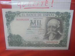 ESPAGNE 1000 PESETAS 1971 Peu Circuler Belle Qualité (B.29) - 1000 Pesetas