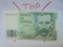 ESPAGNE 1000 PESETAS 1979 Neuf (B.29) - [ 4] 1975-…: Juan Carlos I.