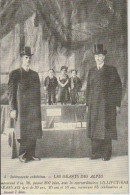 Delcampe - LES GÉANTDS  DES  ALPES   -EXHIBITIONS   -  C PA  REPRO  (  23 / 6 / 79  ) - Männer