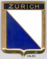 CAL201 - PLAQUE CALANDRE - ZURICH - Sonstige & Ohne Zuordnung