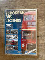 DVD - EUROPEAN BUS LEGENDS - Ed. ATLAS Collections 2011 - 70 Min - Englisch, Deutsch, Nederlands - Rotel - Routemaster - Autres & Non Classés