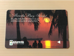 Philippines GPT Phonecard, Sunset Beach, Set Of 1 Used Card - Filipinas