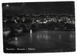 47357) CARTOLINA DI MONCALIERI- PANORAMA NOTTURNO-VIAGGIATA - Moncalieri