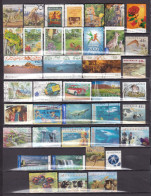 LOTTO 21 AUSTRALIA  40 FRANCOBOLLI USATI ANNATE VARIE COME DA FOTO - Blocks & Sheetlets