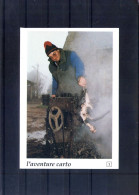 44. Herbignac. Jacques Leroux Plume Un Poulet Au Village De L'ongle 1991. Carte Moderne. Aventure Carto N°1 - Herbignac