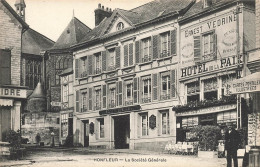 Honfleur * Place Et Banque Société Générale * Banco Bank * Hôtel De La Paix - Honfleur