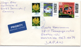 66850 - Bund - 2023 - 85c WoFa '23 MiF A LpBf BRIEFZENTRUM 93 -> Japan - Storia Postale