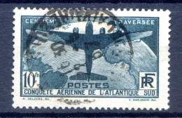 TIMBRE FRANCE N° 321   Traversée Atlantique Oblitéré           REFIZO - Other & Unclassified