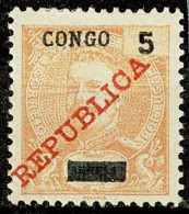 Congo, 1910, # 56, MH - Portugees Congo