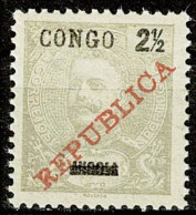 Congo, 1910, # 55b, MH - Congo Portoghese