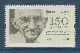 Egypt 2019 Mahatma Gandhi 1v. - Unused Stamps