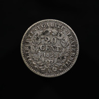 France, Cérès, 20 Centimes, 1850, A - Paris, Argent (Silver), TB+ (VF), KM# 758.1, F.146/3, Gad.303 - 20 Centimes