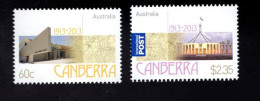 1797786496 2013 SCOTT 3876 3877 (XX) POSTFRIS MINT NEVER HINGED   - CANBERRA 1913 - 2013 - Mint Stamps