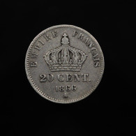 France, Napoléon III, 20 Centimes, 1866, A - Paris, Argent (Silver), TB+ (VF), KM# 805.1, F.149/4, Gad.308 - 20 Centimes