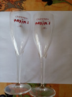 Verres à Champagne "chez Maxim's" - Glasses