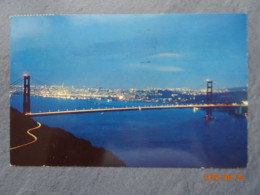 GOLDEN GATE BRIDGE AT NIGHT - San Francisco