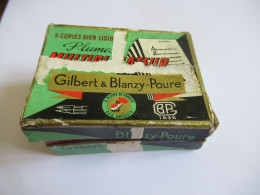 Gilbert & Blanzy-Poure/ Coq Gaulois /Multiplicateur /"N°34 Pointe à Boule"/+ 80  Plumes// Vers 1945 -1960    CAH357 - Pens